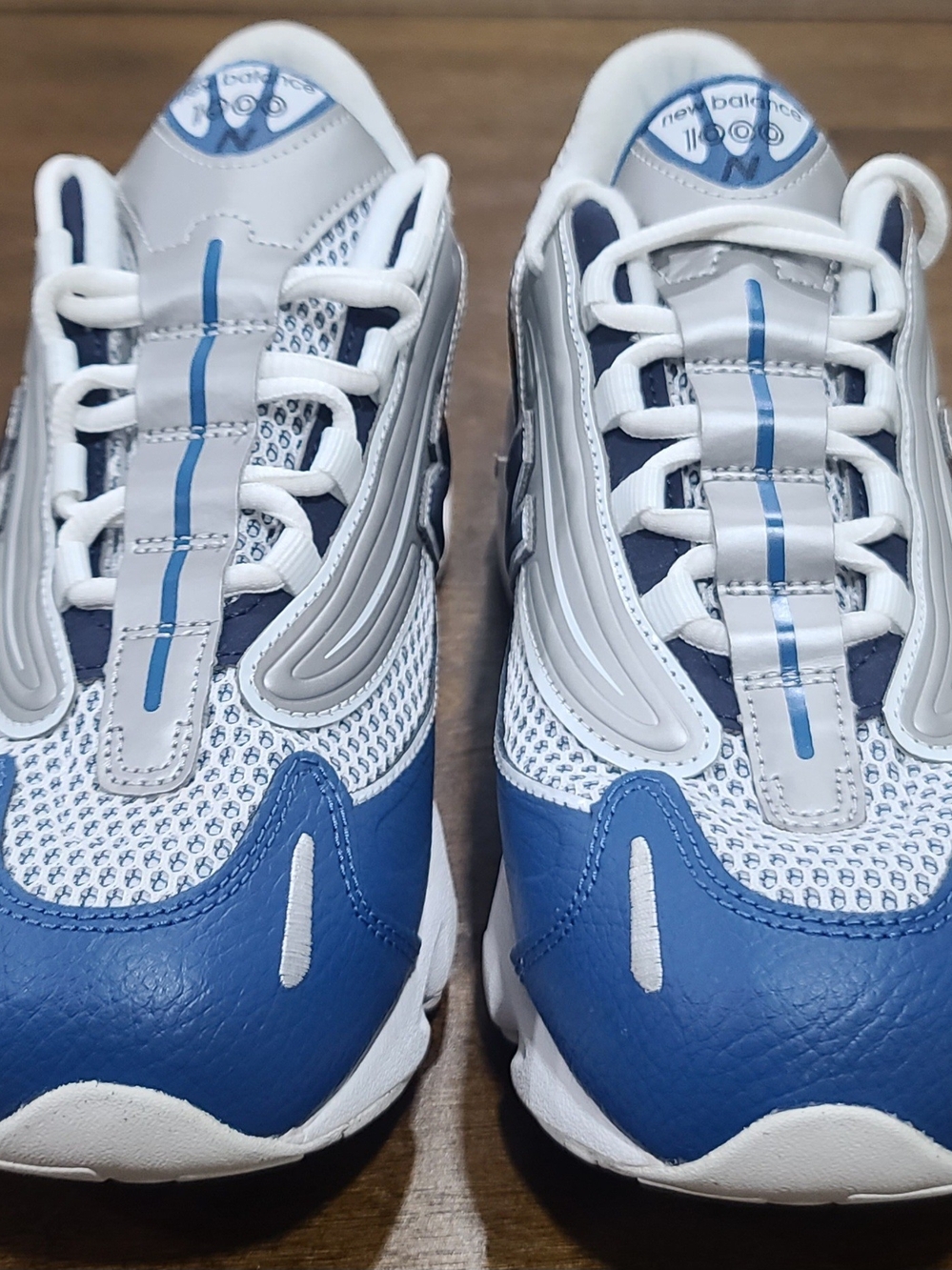 New Balance 1000 Blue/White/Gray Low Top Mesh Sneakers Men's 7/Boy's 7 G10001WA